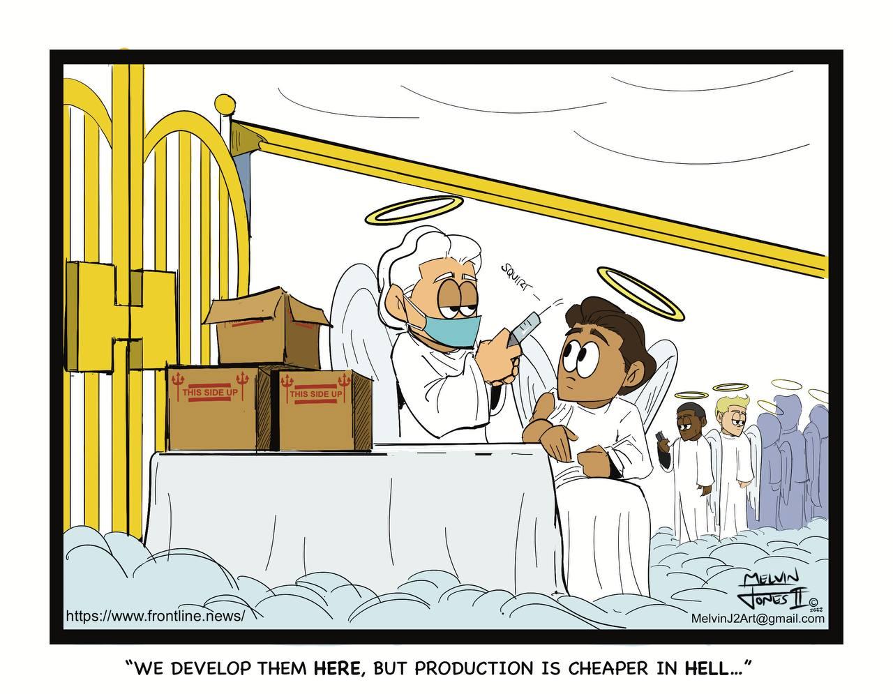 Cartoon for Frontline News - Published on February 02, 2023