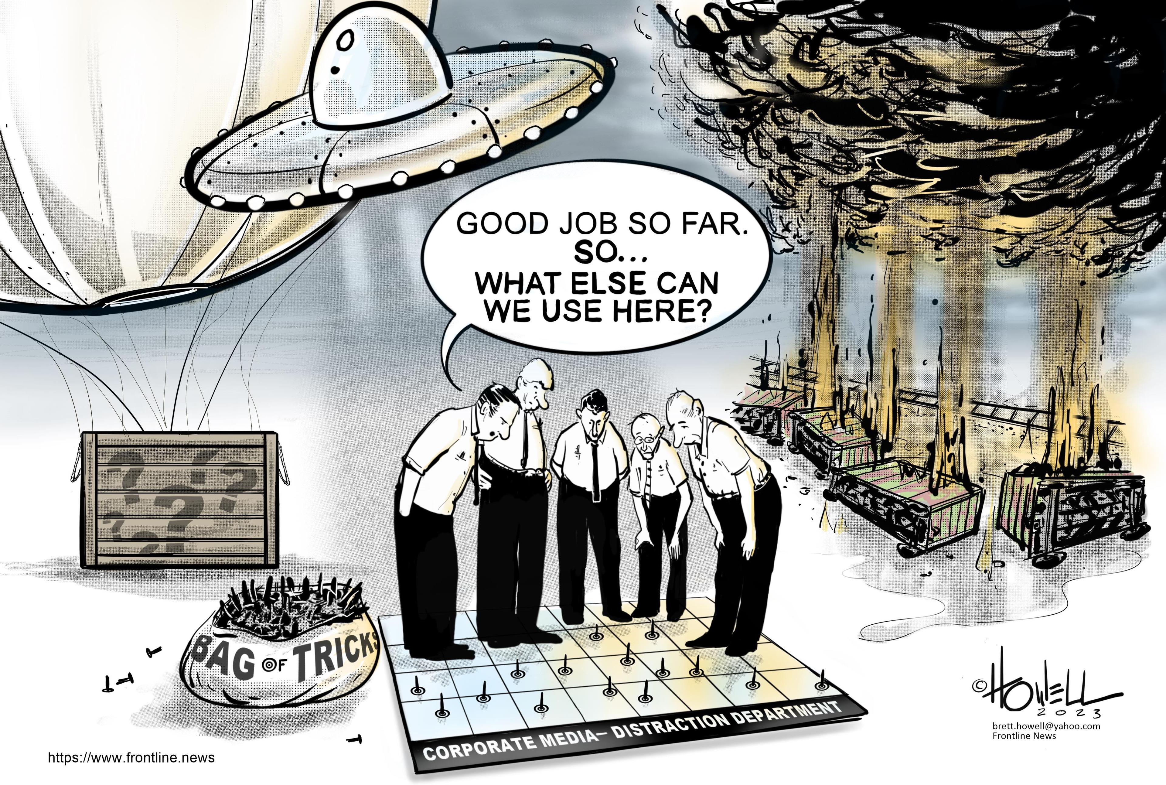 Cartoon for Distractions - Published on February 22, 2023