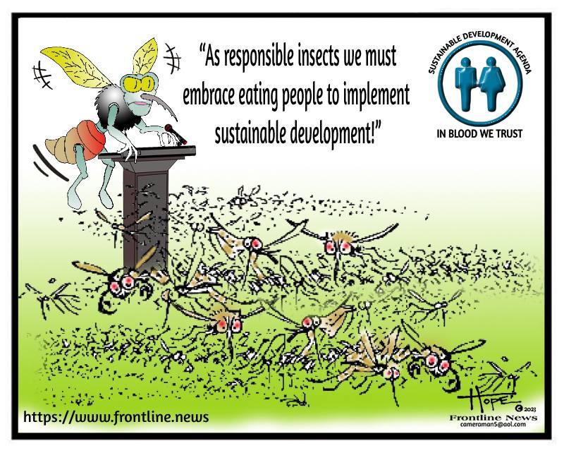 Cartoon for Frontline News - Published on November 07, 2023